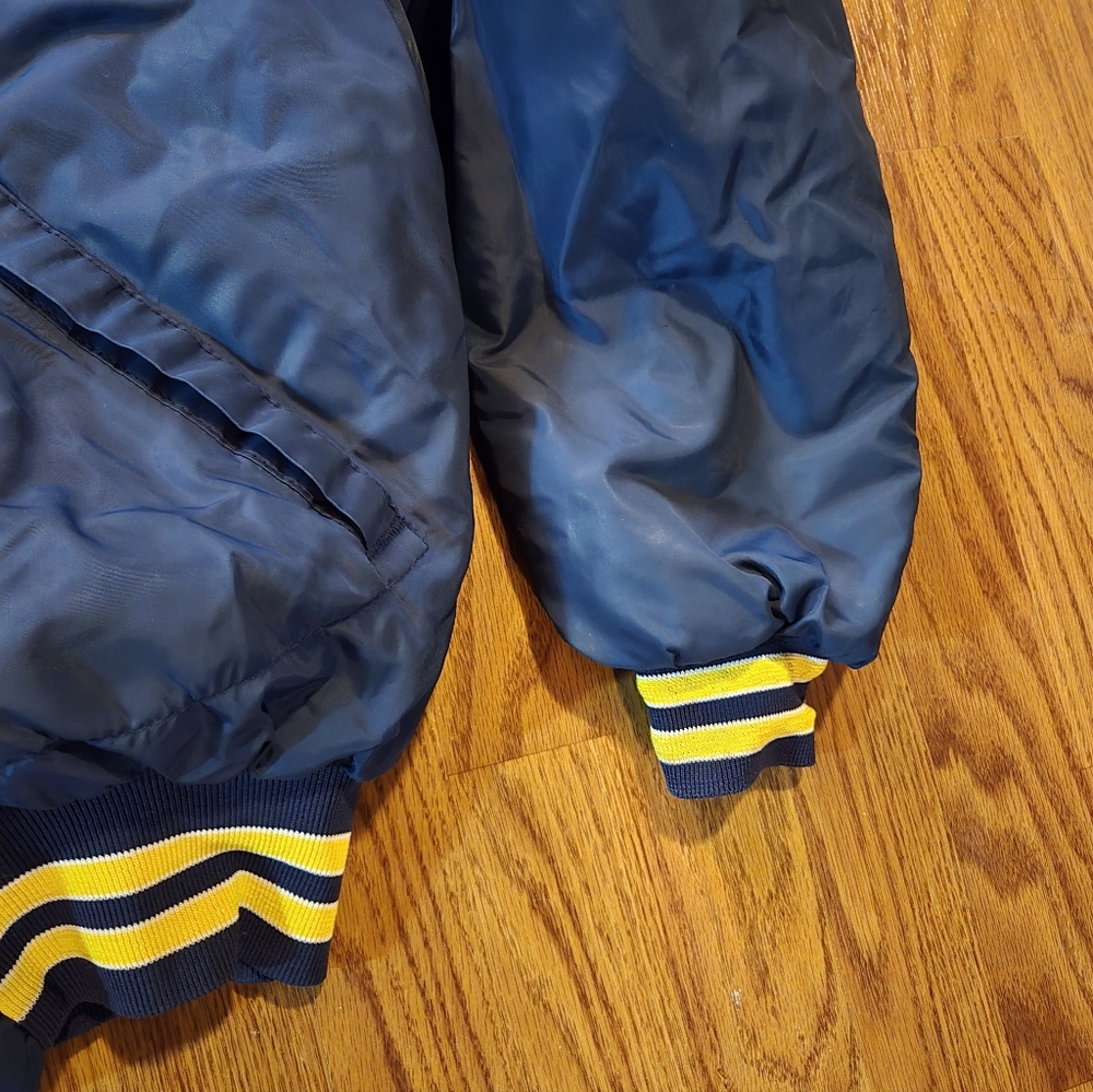 Blue and Yellow Jacket Kenmore Air Harbor Xl Vintage Washington - Picture 5 of 9